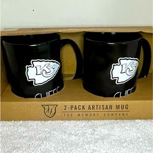 KC CHIEFS COFFEE MUG SET
